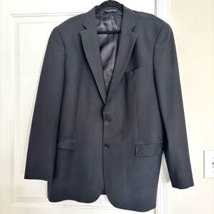 Brooks Brothers Black Suit Jacket Wool